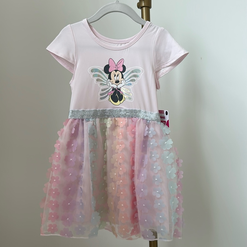 Disney Minnie Mouse short sleeve toddler dress